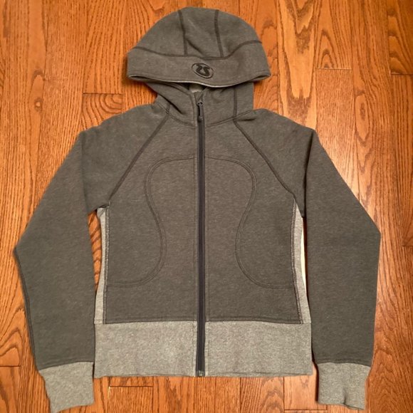 lululemon athletica Tops - Lululemon Classic Scuba Hoodie, Size 4.